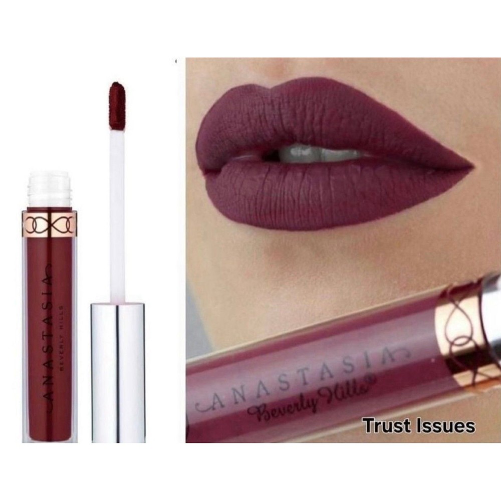 ANASTASIA BEVERLY HILLS Liquid Lipstick TRUST ISSUES Full Size NEW IN BOX
